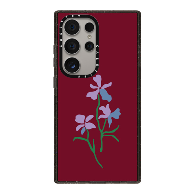 CASETiFY Galaxy S24 Ultra ケース ブラック Impact Magnetic Case Floral フローラル Abstract Florals - Love Bite New iPhone CASETiFY Galaxy S24 Ultra ケース ブラック Impact Magnetic Case Floral フローラル Abstract Florals - Love Bite New iPhone
