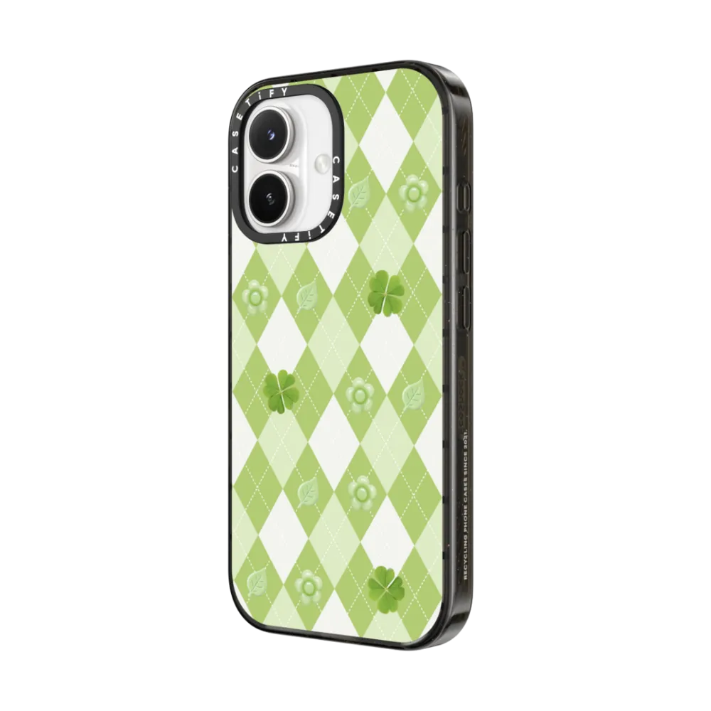 Impact iPhone 17 Case MagSafe Compatible - Lucky Go Clover