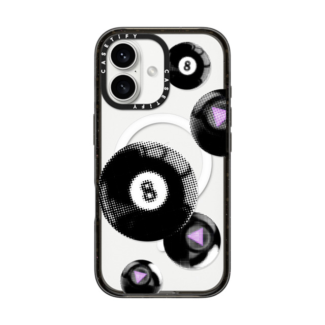 CASETiFY iPhone 16 ケース ブラック インパクトケース MagSafe対応 Sport Sport Magic 8 Balls Father's Day CASETiFY iPhone 16 ケース ブラック インパクトケース MagSafe対応 Sport Sport Magic 8 Balls Father's Day