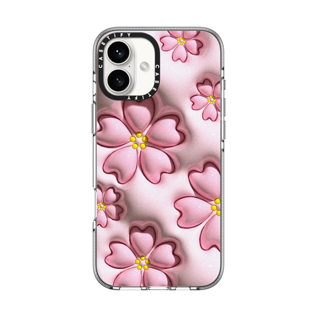 CASETiFY iPhone 16 Plus ケース クリア クリア ケース MagSafe対応 Floral フローラル Sakura Father's Day CASETiFY iPhone 16 Plus ケース クリア クリア ケース MagSafe対応 Floral フローラル Sakura Father's Day