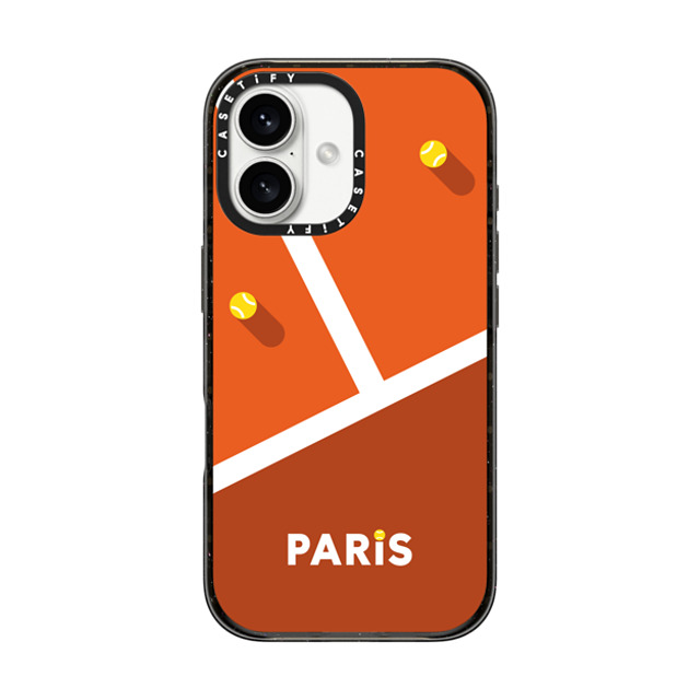 CASETiFY iPhone 16 Case Black Impact Case MagSafe Compatible Paris Court casetify_artist Father's Day CASETiFY iPhone 16 Case Black Impact Case MagSafe Compatible Paris Court casetify_artist Father's Day