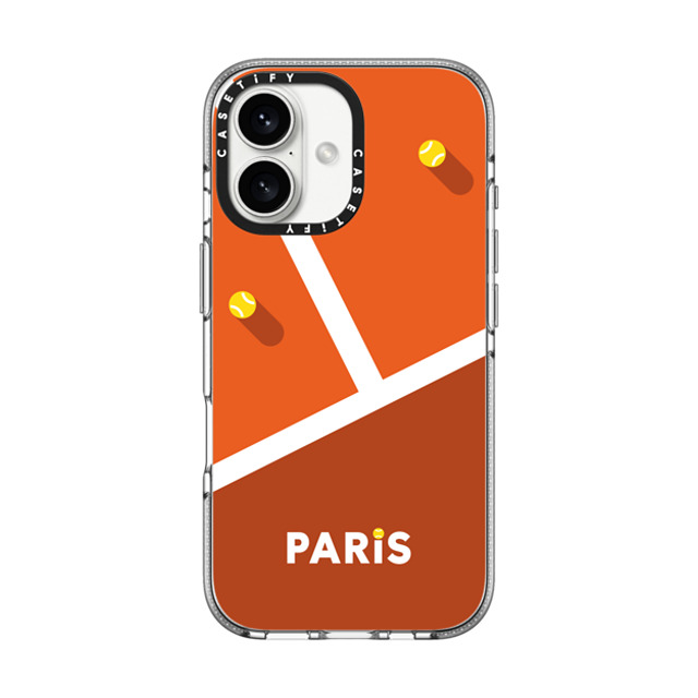 CASETiFY iPhone 16 Case Clear Clear Case MagSafe Compatible Paris Court casetify_artist Father's Day CASETiFY iPhone 16 Case Clear Clear Case MagSafe Compatible Paris Court casetify_artist Father's Day