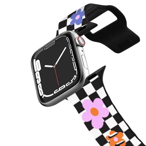 Apple Watch Series 7-9 (45mm) - Checked Daisy
