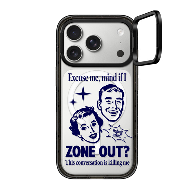 CASETiFY iPhone 17 Pro Case Black Impact Ring Stand Case MagSafe Compatible Quote Quote,Quote Zone Out CASETiFY iPhone 17 Pro Case Black Impact Ring Stand Case MagSafe Compatible Quote Quote,Quote Zone Out