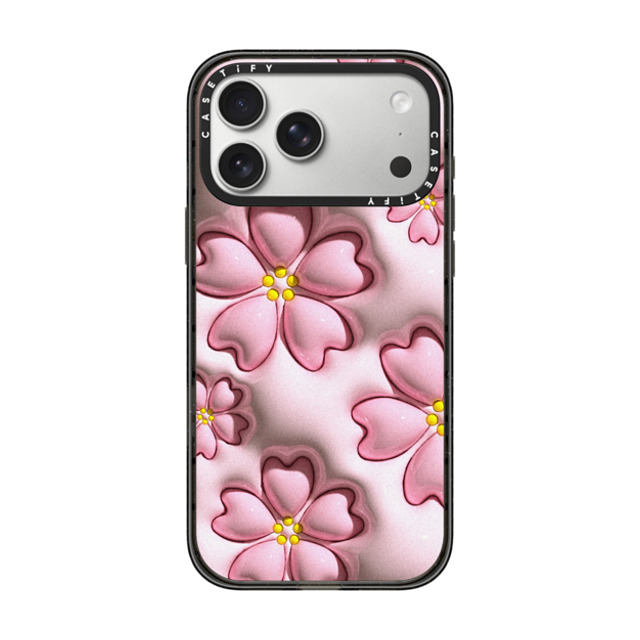 CASETiFY iPhone 17 Pro Max Case Black インパクトケース MagSafe対応 Floral フローラル Sakura Halloween CASETiFY iPhone 17 Pro Max Case Black インパクトケース MagSafe対応 Floral フローラル Sakura Halloween
