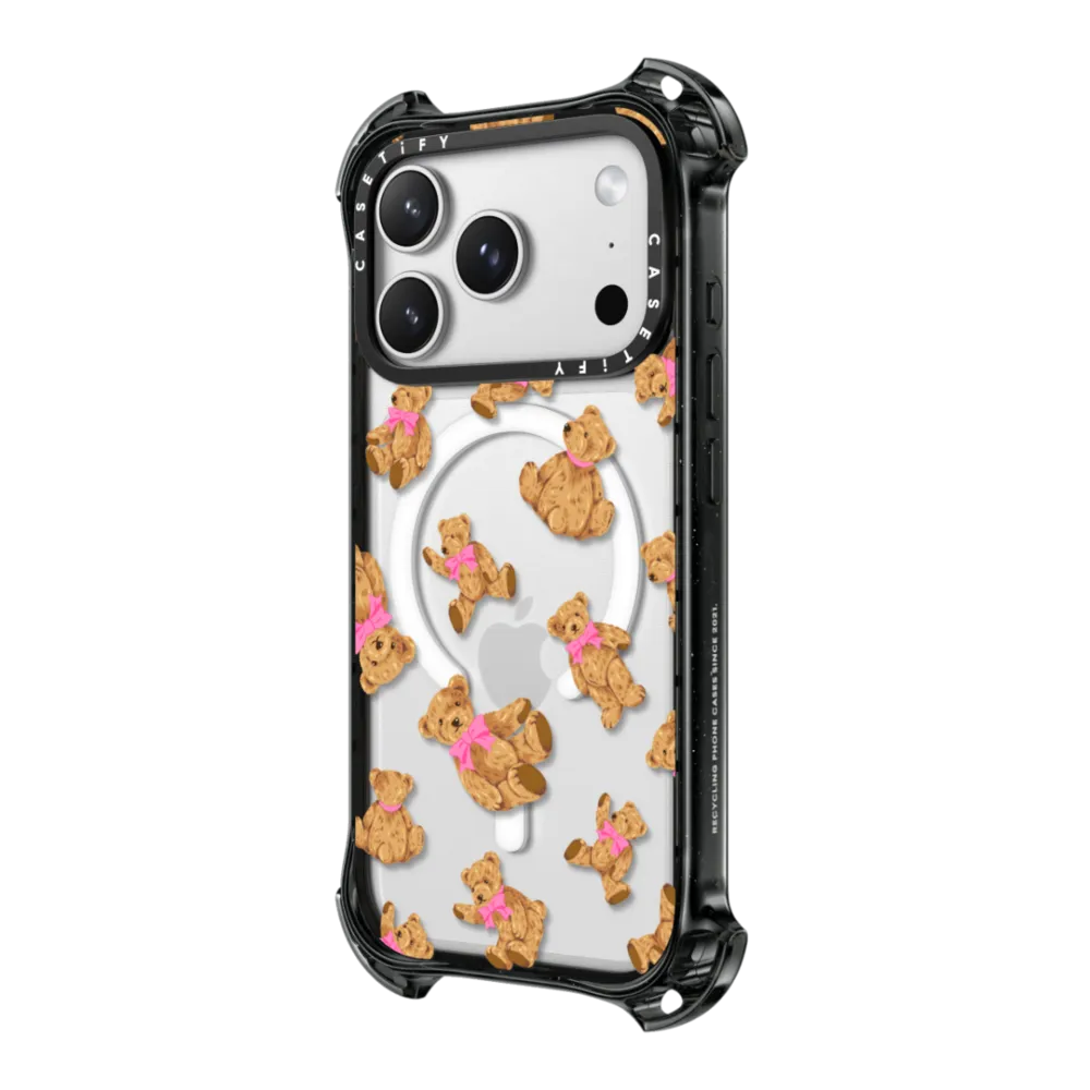 Bounce iPhone 17 Pro Max Case MagSafe Compatible - Beary Sweet