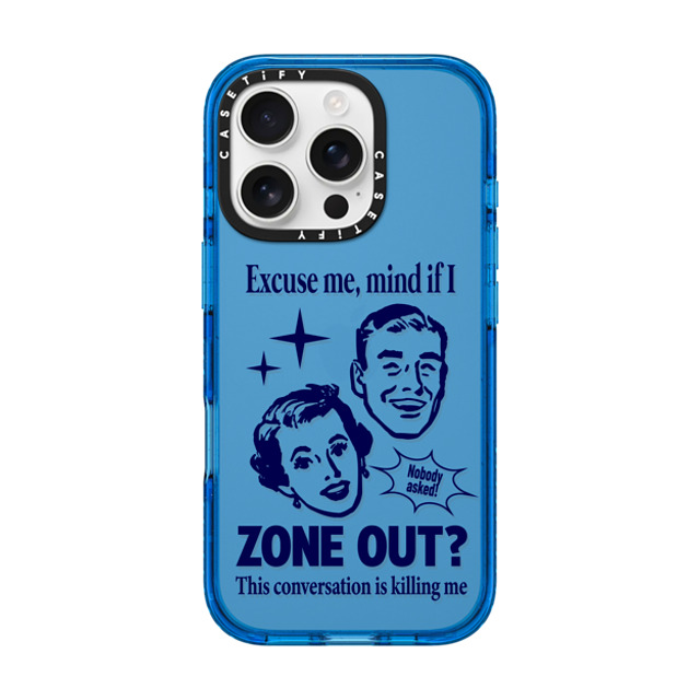 CASETiFY iPhone 16 Pro ケース スカイブルー インパクトケース Quote Quote,Quote Zone Out Mother's Day CASETiFY iPhone 16 Pro ケース スカイブルー インパクトケース Quote Quote,Quote Zone Out Mother's Day