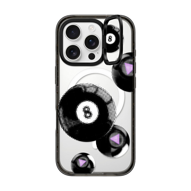 CASETiFY iPhone 16 Pro ケース ブラック インパクトリングスタンドケース MagSafe対応 Sport Sport Magic 8 Balls Father's Day CASETiFY iPhone 16 Pro ケース ブラック インパクトリングスタンドケース MagSafe対応 Sport Sport Magic 8 Balls Father's Day