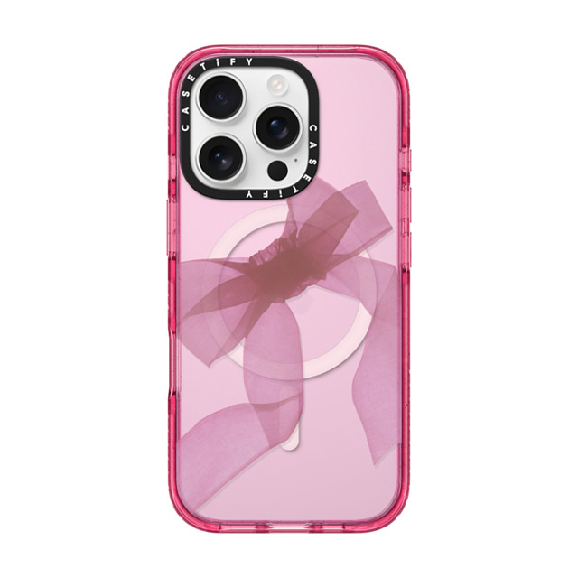 CASETiFY iPhone 16 Pro ケース Pink Fizz インパクトケース MagSafe対応 Ribbon,Cottagecore Ribbon,Cottagecore Pink Organza Ribbon Father's Day CASETiFY iPhone 16 Pro ケース Pink Fizz インパクトケース MagSafe対応 Ribbon,Cottagecore Ribbon,Cottagecore Pink Organza Ribbon Father's Day