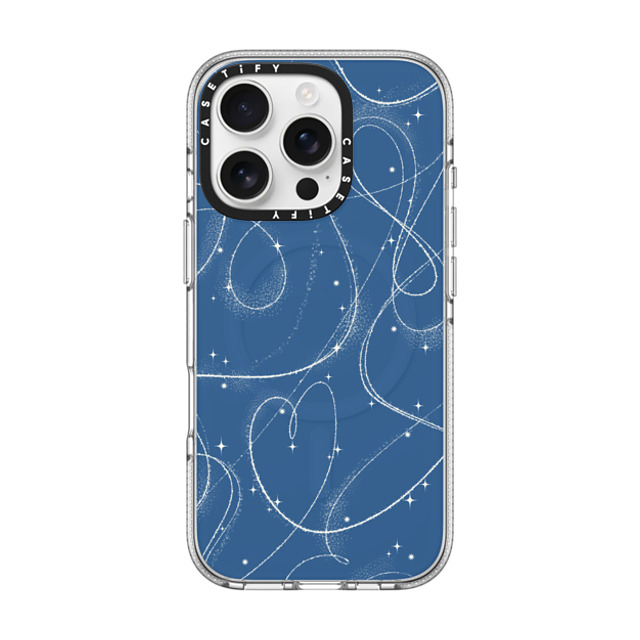 CASETiFY iPhone 16 Pro ケース クリア クリア ケース MagSafe対応 Pond Skating casetify_artist