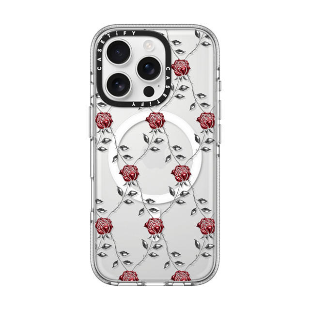 CASETiFY iPhone 16 Pro ケース クリア クリア ケース MagSafe対応 Floral,Chrome Chrome,Floral,Monochrome Metallic Rose Back to School CASETiFY iPhone 16 Pro ケース クリア クリア ケース MagSafe対応 Floral,Chrome Chrome,Floral,Monochrome Metallic Rose Back to School