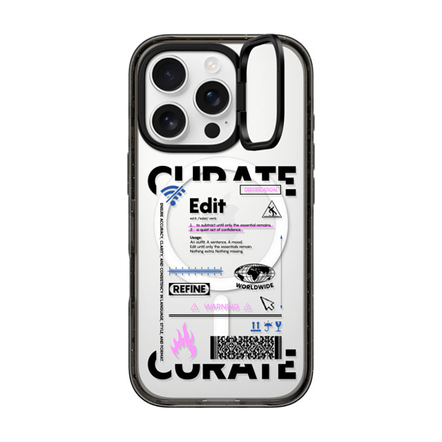 CASETiFY iPhone 16 Pro Case ブラック インパクトリングスタンドケース MagSafe対応 Pattern,Pangram Pattern,Pangram,Typography Messy Words New iPhone CASETiFY iPhone 16 Pro Case ブラック インパクトリングスタンドケース MagSafe対応 Pattern,Pangram Pattern,Pangram,Typography Messy Words New iPhone