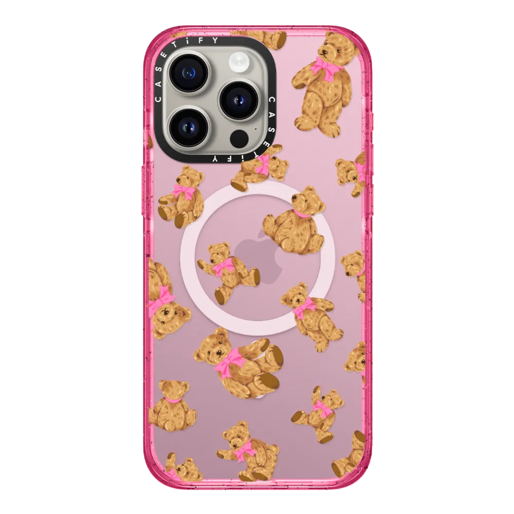 Impact iPhone 15 Pro Max Case MagSafe Compatible - Beary Sweet
