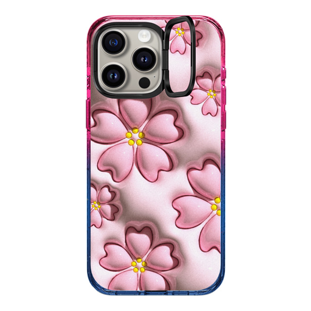 CASETiFY iPhone 15 Pro Max ケース Cotton Candy インパクトリングスタンドケース MagSafe対応 Floral フローラル Sakura Father's Day CASETiFY iPhone 15 Pro Max ケース Cotton Candy インパクトリングスタンドケース MagSafe対応 Floral フローラル Sakura Father's Day