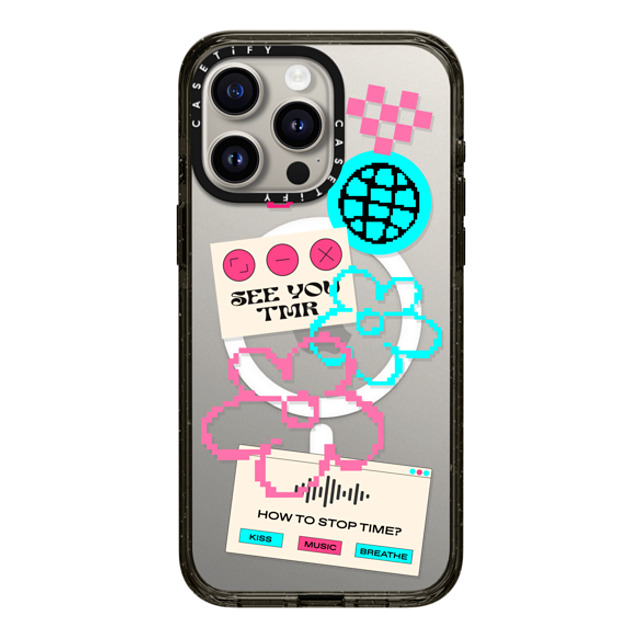CASETiFY iPhone 15 Pro Max Case Black インパクトケース MagSafe対応 Typography,Y2K Typography,Y2K See you tmr Father's Day CASETiFY iPhone 15 Pro Max Case Black インパクトケース MagSafe対応 Typography,Y2K Typography,Y2K See you tmr Father's Day