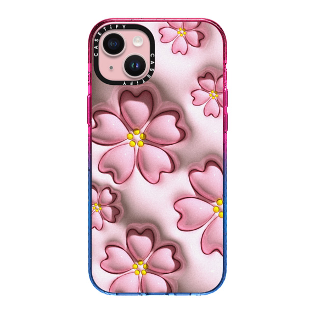 CASETiFY iPhone 15 Plus ケース Cotton Candy インパクトケース Floral フローラル Sakura Father's Day CASETiFY iPhone 15 Plus ケース Cotton Candy インパクトケース Floral フローラル Sakura Father's Day