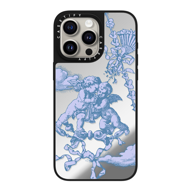 CASETiFY iPhone 15 Pro Max ケース Silver on Black ミラーケース MagSafe対応 Cloud Cloud At Lover's Gate New iPhone CASETiFY iPhone 15 Pro Max ケース Silver on Black ミラーケース MagSafe対応 Cloud Cloud At Lover's Gate New iPhone