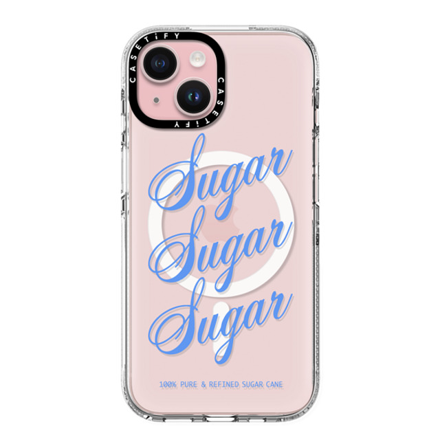 CASETiFY iPhone 15 ケース クリア クリア ケース MagSafe対応 Preppy,Quote Quote,Typography,Y2K,Pattern,Preppy Sugar Sugar Sugar Father's Day CASETiFY iPhone 15 ケース クリア クリア ケース MagSafe対応 Preppy,Quote Quote,Typography,Y2K,Pattern,Preppy Sugar Sugar Sugar Father's Day