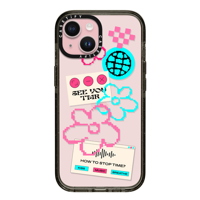 CASETiFY iPhone 15 Case Black インパクトケース Typography,Y2K Y2K,Typography See you tmr Mother's Day CASETiFY iPhone 15 Case Black インパクトケース Typography,Y2K Y2K,Typography See you tmr Mother's Day