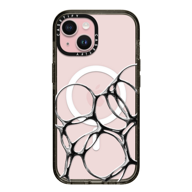 CASETiFY iPhone 15 ケース ブラック インパクトケース MagSafe対応 Chrome,Futurism Chrome,Futurism Chrome Bubbles Back to School CASETiFY iPhone 15 ケース ブラック インパクトケース MagSafe対応 Chrome,Futurism Chrome,Futurism Chrome Bubbles Back to School