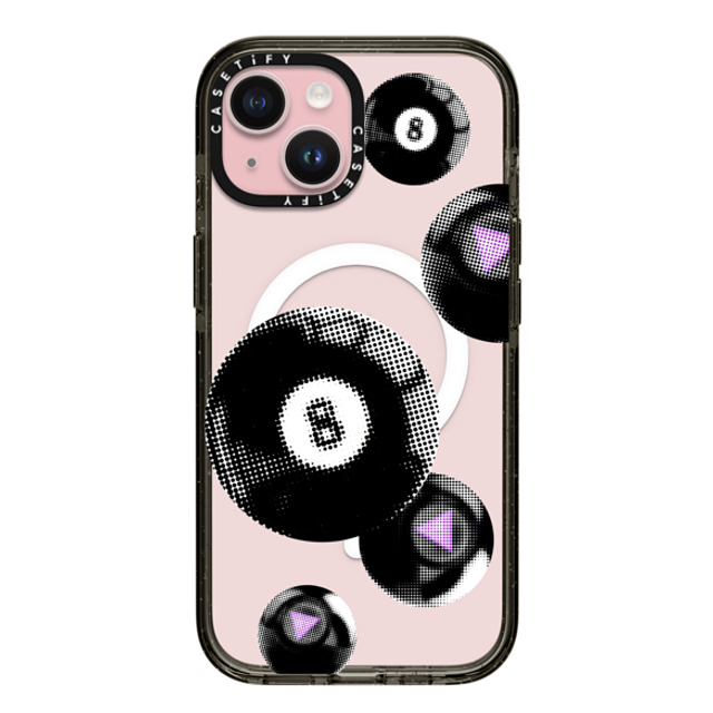 CASETiFY iPhone 15 ケース ブラック インパクトケース MagSafe対応 Sport Sport Magic 8 Balls Father's Day CASETiFY iPhone 15 ケース ブラック インパクトケース MagSafe対応 Sport Sport Magic 8 Balls Father's Day