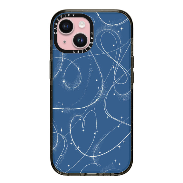 CASETiFY iPhone 15 ケース ブラック インパクトケース Pond Skating casetify_artist