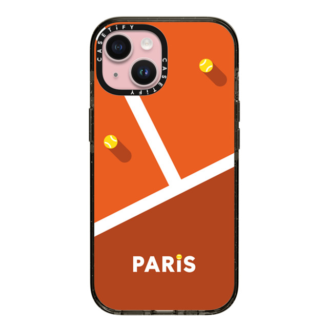 CASETiFY iPhone 15 Case Black Impact Case MagSafe Compatible Paris Court casetify_artist Father's Day CASETiFY iPhone 15 Case Black Impact Case MagSafe Compatible Paris Court casetify_artist Father's Day