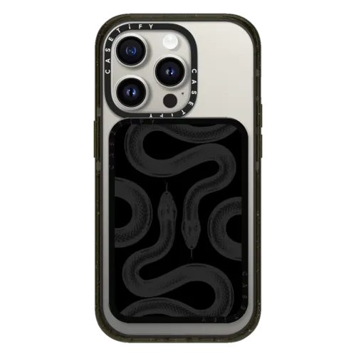 Snappy Cardholder Stand - Black Kingsnake