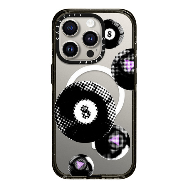 CASETiFY iPhone 15 Pro ケース ブラック インパクトケース MagSafe対応 Sport Sport Magic 8 Balls Father's Day CASETiFY iPhone 15 Pro ケース ブラック インパクトケース MagSafe対応 Sport Sport Magic 8 Balls Father's Day