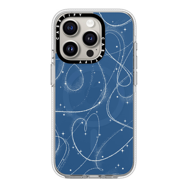 CASETiFY iPhone 15 Pro ケース クリア クリア ケース MagSafe対応 Pond Skating casetify_artist