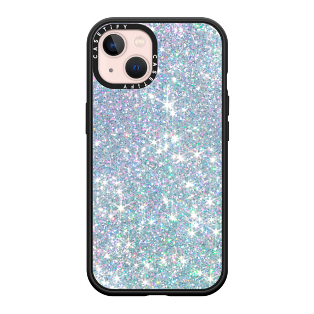 CASETiFY iPhone 13 ケース マットブラック インパクトケース MagSafe対応 Futurism GLITTER DREAM