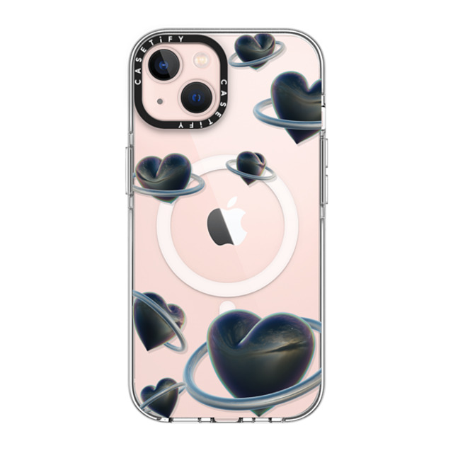 CASETiFY iPhone 13 ケース クリア クリア ケース MagSafe対応 Heart Universe Case casetify_artist