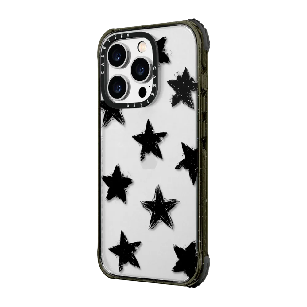 Ultra Impact iPhone 14 Pro Case - Star Marks