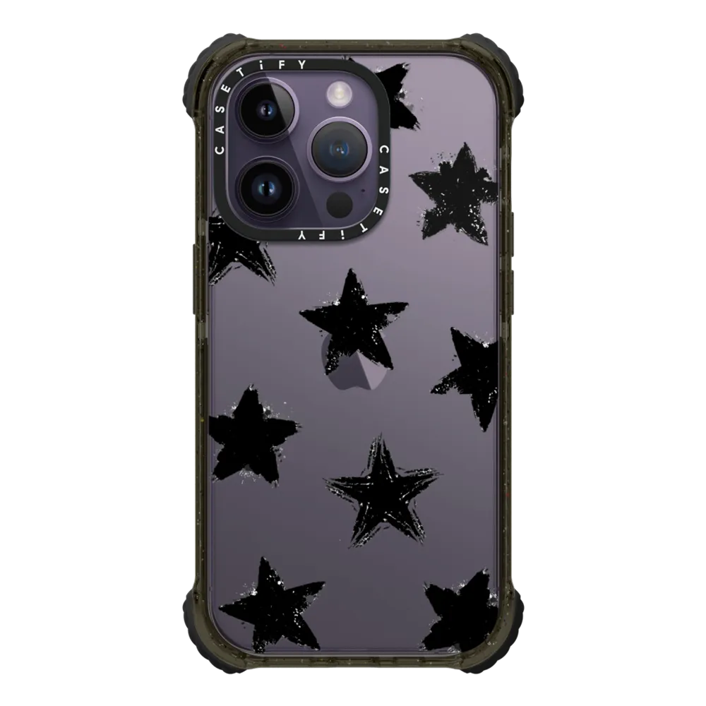Ultra Impact iPhone 14 Pro Case - Star Marks