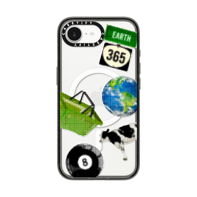 CASETiFY iPhone 16e Case Black Impact Case MagSafe Compatible Cow,Pop Art Cow,Pop Art Earth 365 Back to School CASETiFY iPhone 16e Case Black Impact Case MagSafe Compatible Cow,Pop Art Cow,Pop Art Earth 365 Back to School