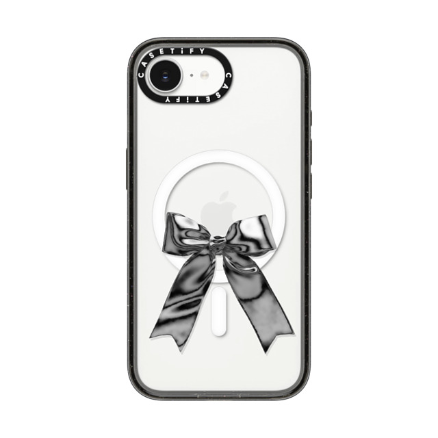 CASETiFY iPhone 16e Case Black Impact Case MagSafe Compatible Butterfly,Ribbon Butterfly,Ribbon Metallic Ribbon Back to School CASETiFY iPhone 16e Case Black Impact Case MagSafe Compatible Butterfly,Ribbon Butterfly,Ribbon Metallic Ribbon Back to School