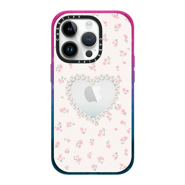 CASETiFY iPhone 14 Pro Case Cotton Candy インパクトケース MagSafe対応 Floral,Heart Heart,Floral,Heart,Cottagecore Pearly Heart Mother's Day CASETiFY iPhone 14 Pro Case Cotton Candy インパクトケース MagSafe対応 Floral,Heart Heart,Floral,Heart,Cottagecore Pearly Heart Mother's Day
