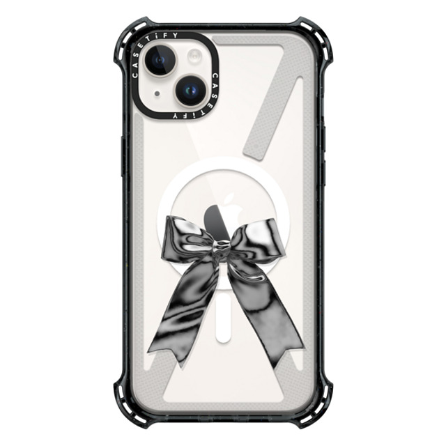 CASETiFY iPhone 14 Plus Case Black バウンスケース Butterfly,Ribbon Butterfly,Ribbon Metallic Ribbon Back to School CASETiFY iPhone 14 Plus Case Black バウンスケース Butterfly,Ribbon Butterfly,Ribbon Metallic Ribbon Back to School