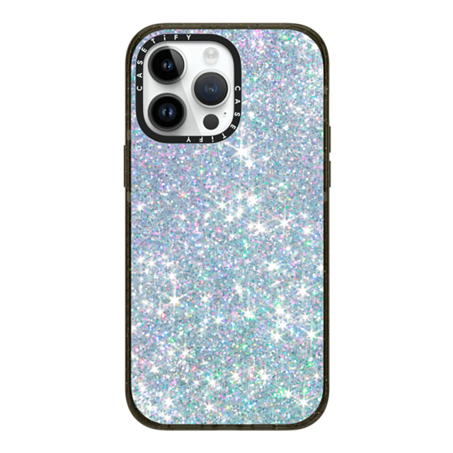 CASETiFY iPhone 14 Pro Max ケース ブラック インパクトケース MagSafe対応 Futurism GLITTER DREAM