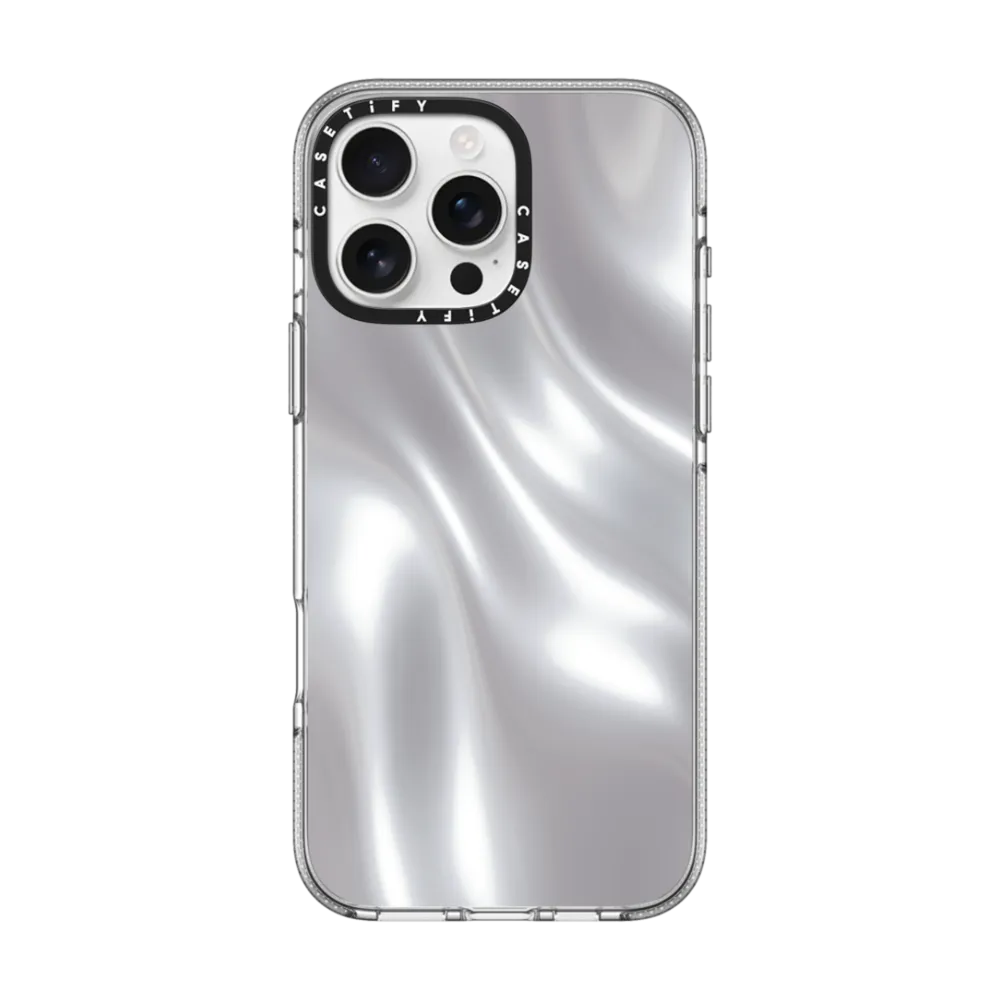 Clear iPhone 16 Pro Max Case MagSafe Compatible - SOFT METAL