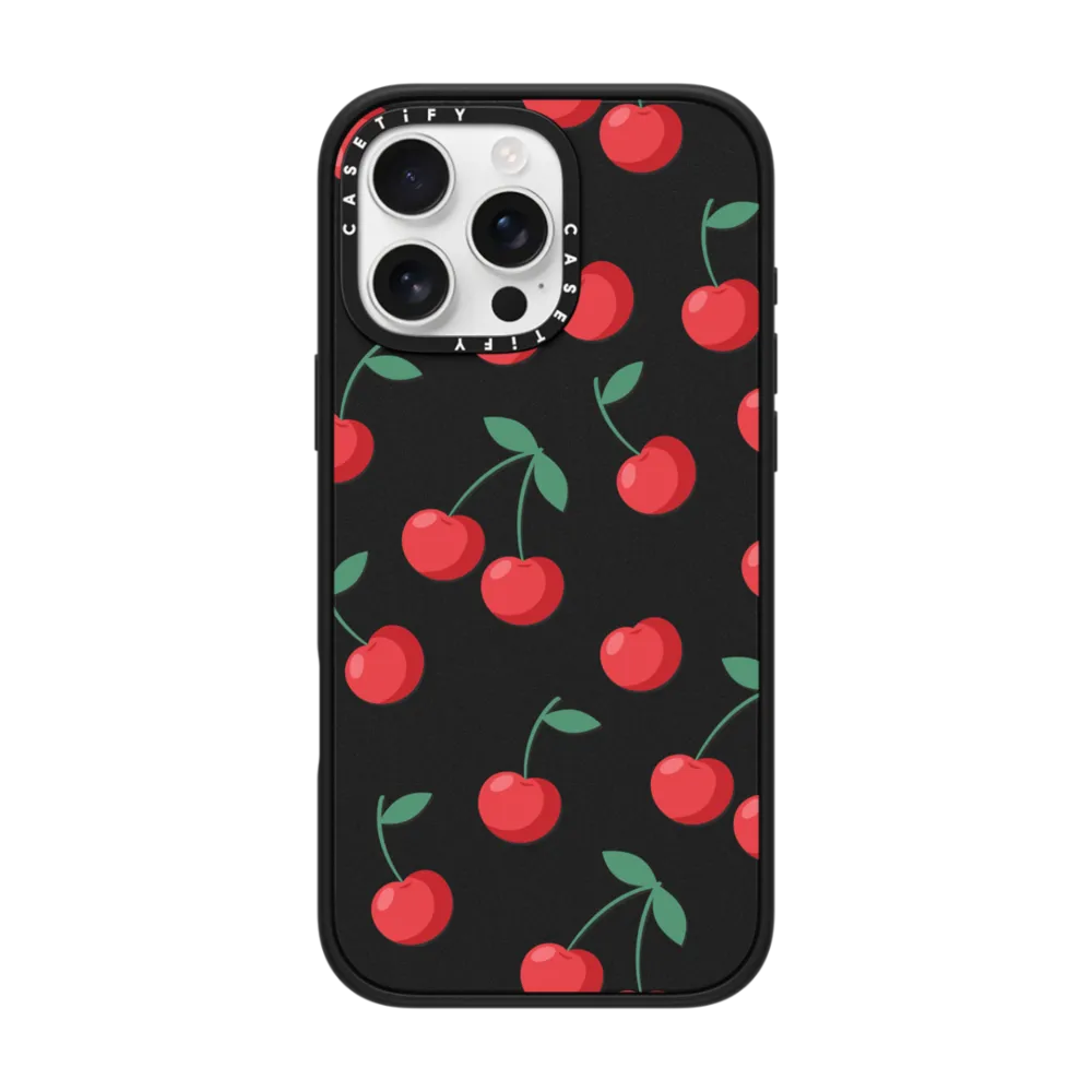 Impact iPhone 16 Pro Max Case MagSafe Compatible - Cherries