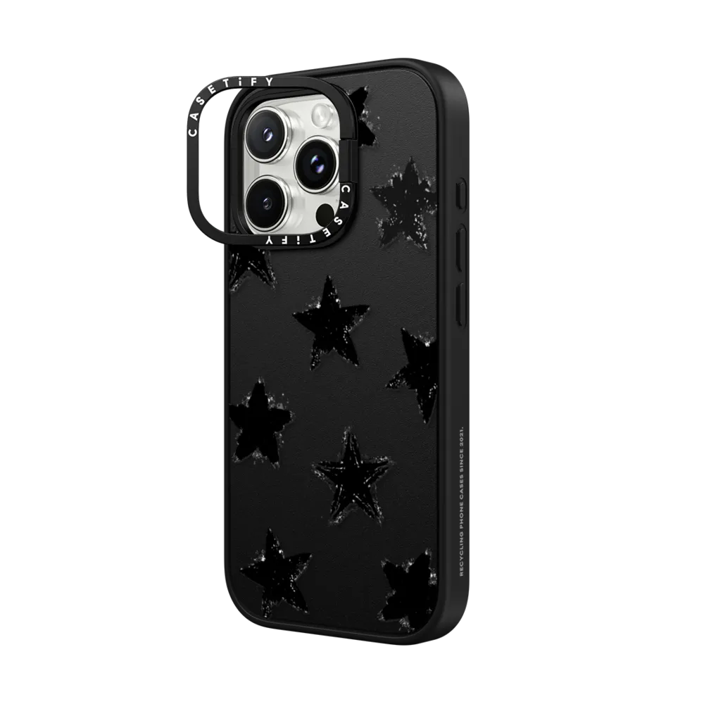 Impact Ring Stand iPhone 16 Pro Max Case MagSafe Compatible - Star Marks