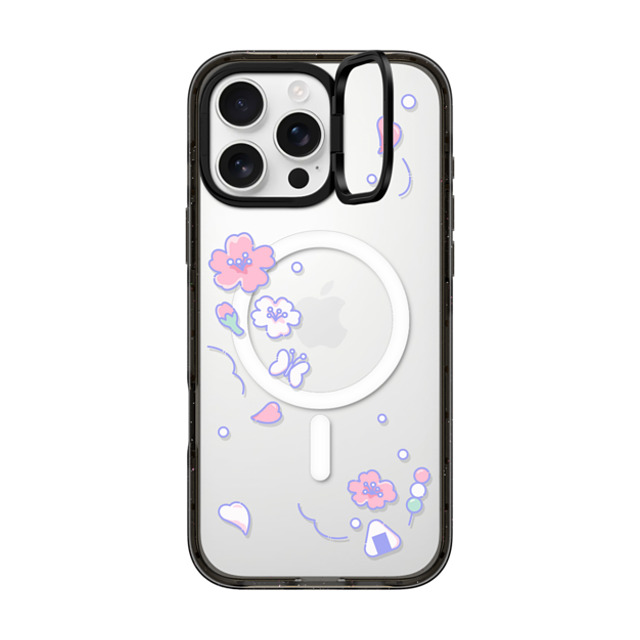 CASETiFY iPhone 16 Pro Max Case Black インパクトリングスタンドケース MagSafe対応 Anime Sakura Point casetify_artist Mother's Day CASETiFY iPhone 16 Pro Max Case Black インパクトリングスタンドケース MagSafe対応 Anime Sakura Point casetify_artist Mother's Day