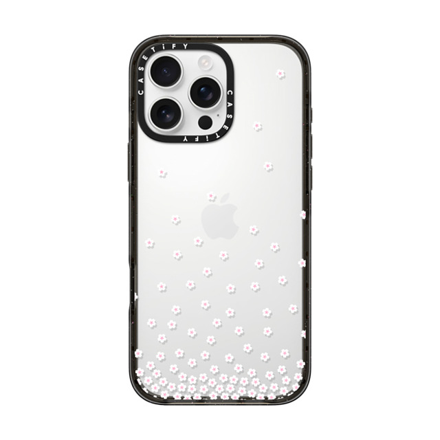 CASETiFY iPhone 16 Pro Max ケース ブラック インパクトケース Sakura Rain casetify_artist Back to School CASETiFY iPhone 16 Pro Max ケース ブラック インパクトケース Sakura Rain casetify_artist Back to School
