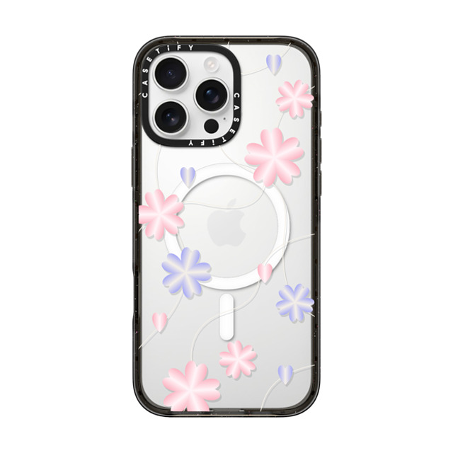 CASETiFY iPhone 16 Pro Max Case Black Impact Case MagSafe Compatible Sakura String casetify_artist Mother's Day CASETiFY iPhone 16 Pro Max Case Black Impact Case MagSafe Compatible Sakura String casetify_artist Mother's Day