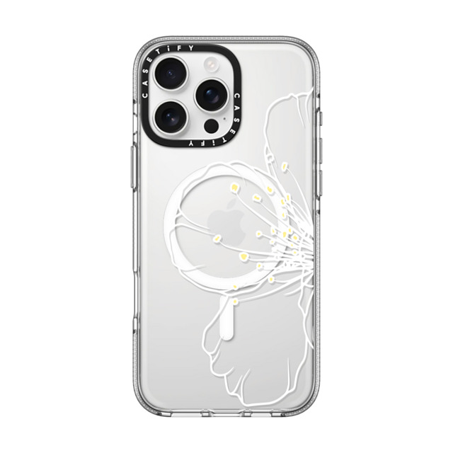 CASETiFY iPhone 16 Pro Max Case クリア クリア ケース MagSafe対応 Half Sakura casetify_artist Back to School CASETiFY iPhone 16 Pro Max Case クリア クリア ケース MagSafe対応 Half Sakura casetify_artist Back to School