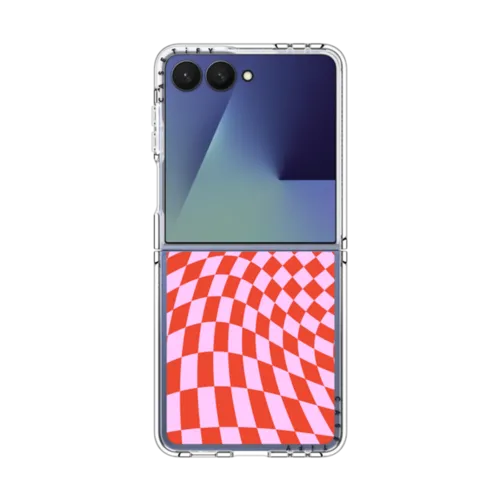Galaxy Z Flip7 - Strawberry Checkers