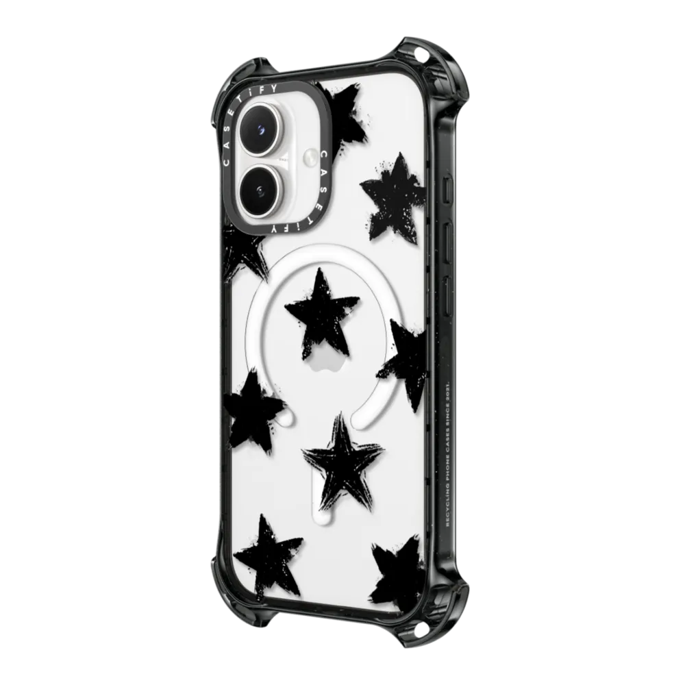 Bounce iPhone 17 Case MagSafe Compatible - Star Marks