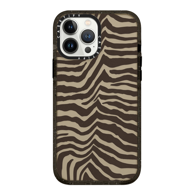 CASETiFY iPhone 13 Pro Max Case Black インパクトケース Dark Academia Dark Academia Zebra-Brown Father's Day CASETiFY iPhone 13 Pro Max Case Black インパクトケース Dark Academia Dark Academia Zebra-Brown Father's Day