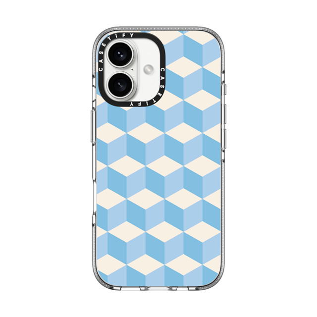 CASETiFY iPhone 16 Case クリア クリア ケース MagSafe対応 Preppy,Checkered Checkered,Pattern,Pattern,Preppy,Y2K Sky Blue Tiles Father's Day CASETiFY iPhone 16 Case クリア クリア ケース MagSafe対応 Preppy,Checkered Checkered,Pattern,Pattern,Preppy,Y2K Sky Blue Tiles Father's Day